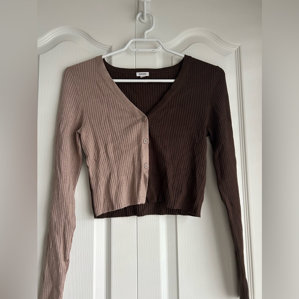 garage colourblock top